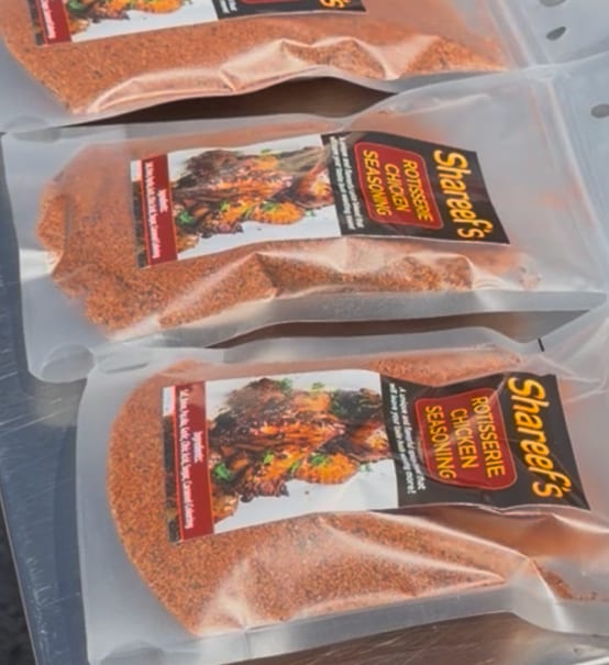 Rotisserie Seasoning Bag.